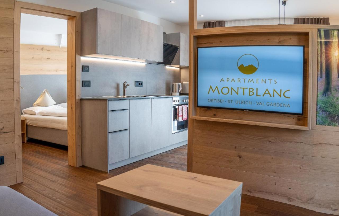 Apartments Montblanc Seceda Ortisei Exterior foto
